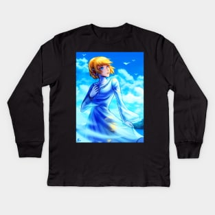 Aigis Persona 3 Kids Long Sleeve T-Shirt